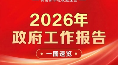2026年政府工作报告，一图速览！